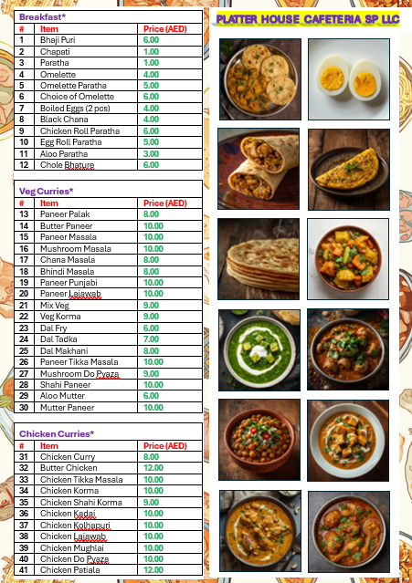 Platter Menu 001